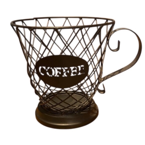 Other - Brown Wire Coffee Mug Holder